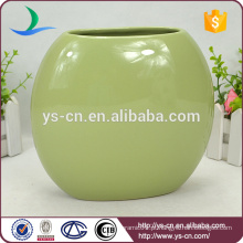 YSv0175-01 moderno verde cerâmica vaso decoração para casa